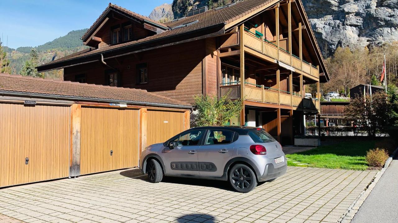 Ferienwohnung Talhaus لوتربرونن المظهر الخارجي الصورة